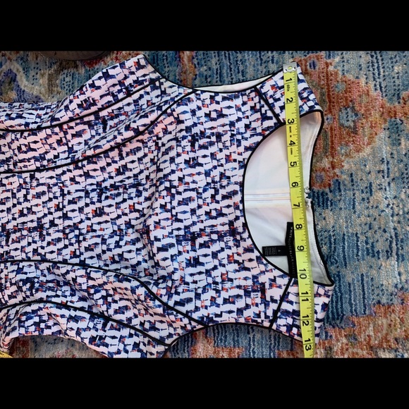 WHBM Scuba Fit and Flare Dress - Picture 5 of 7